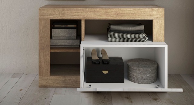 INOSIGN Garderobenschrank »Hamburg, Breite 91 cm« mit 1 Klappe
