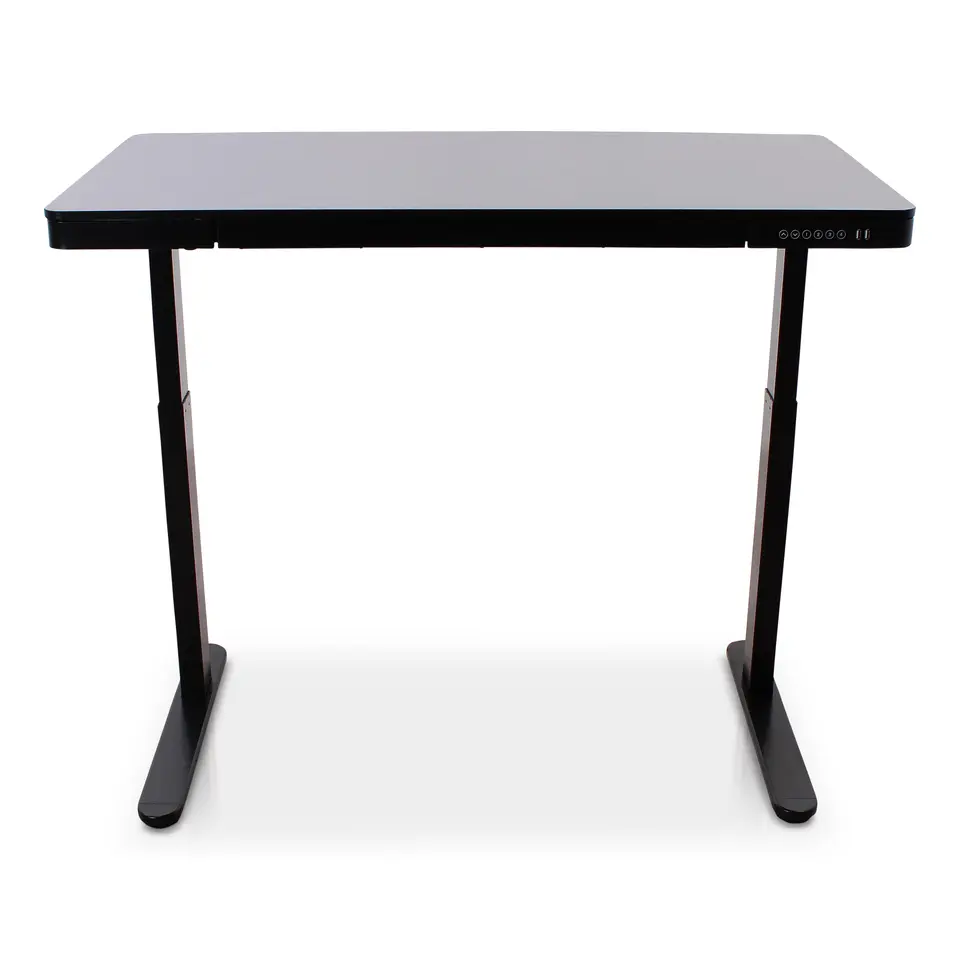 Home Office - Zwart - 120 x 60 - Zit-sta bureau elektrisch verstelbaar