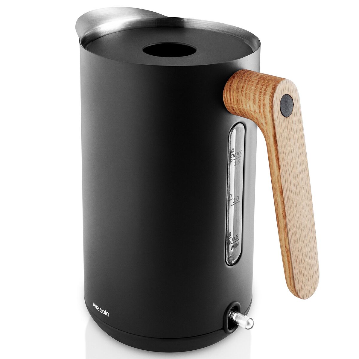 Nordic Kitchen vannkoker 1,5 liter, svart