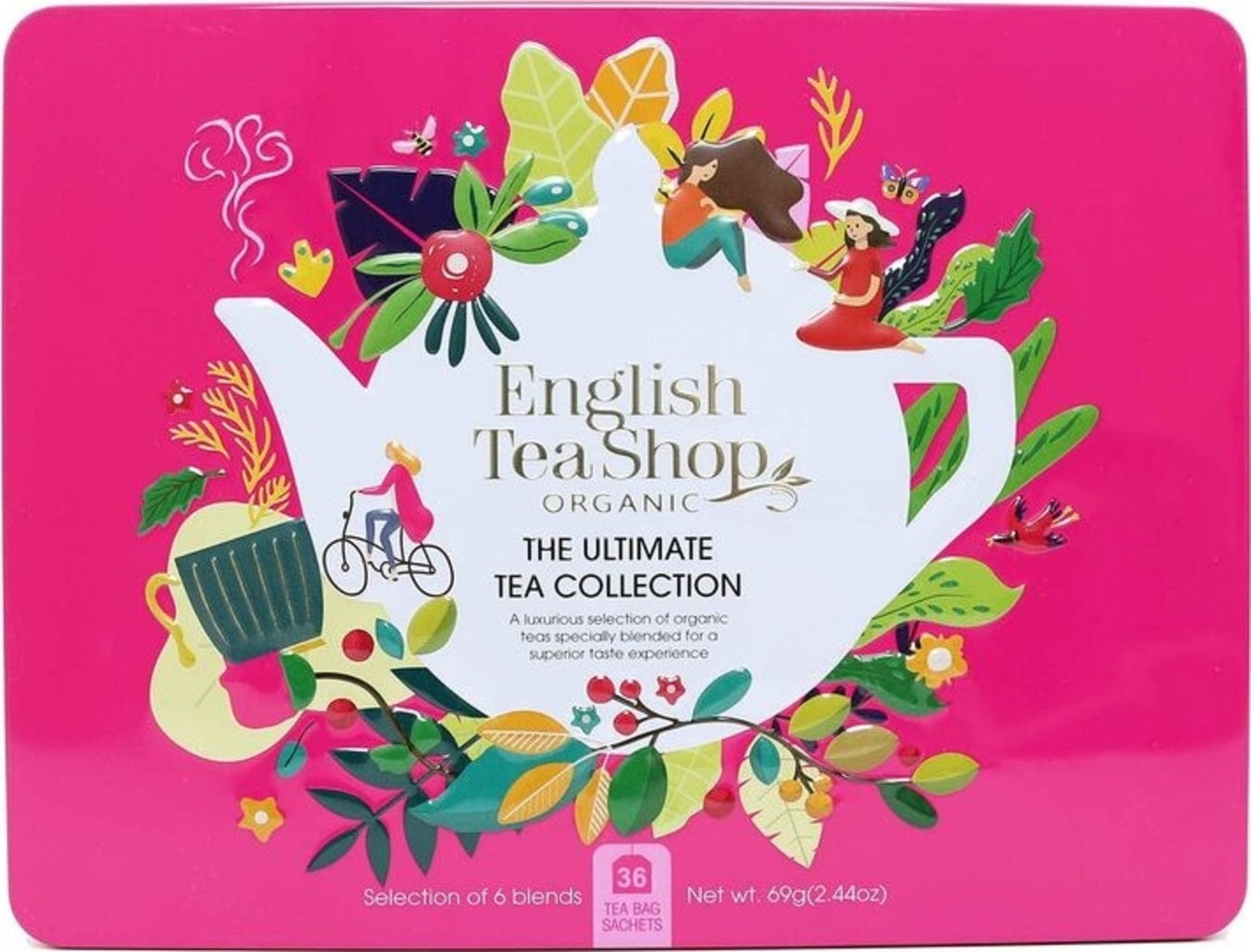 English Tea Shop  Bio Tee-Kollektion in edler Metalldose 