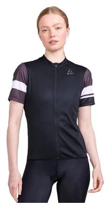Maillot manches courtes Femme Craft Core Endur Noir Gris