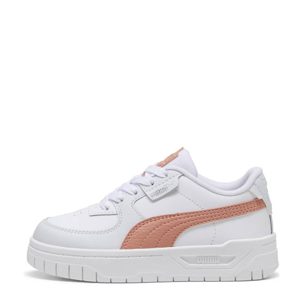 Puma Cali Dreamsneakers wit/lichtoranje