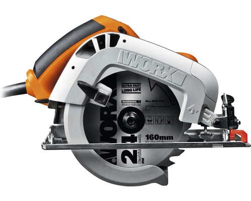 Handcirkelzaag WORX 1.200W 160mm/55mm WX425