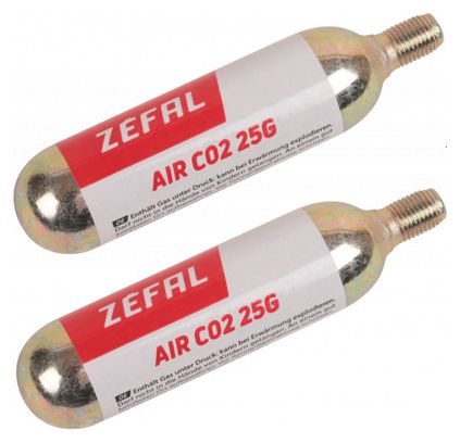 Cartouche filetée Zefal 25g (x2)