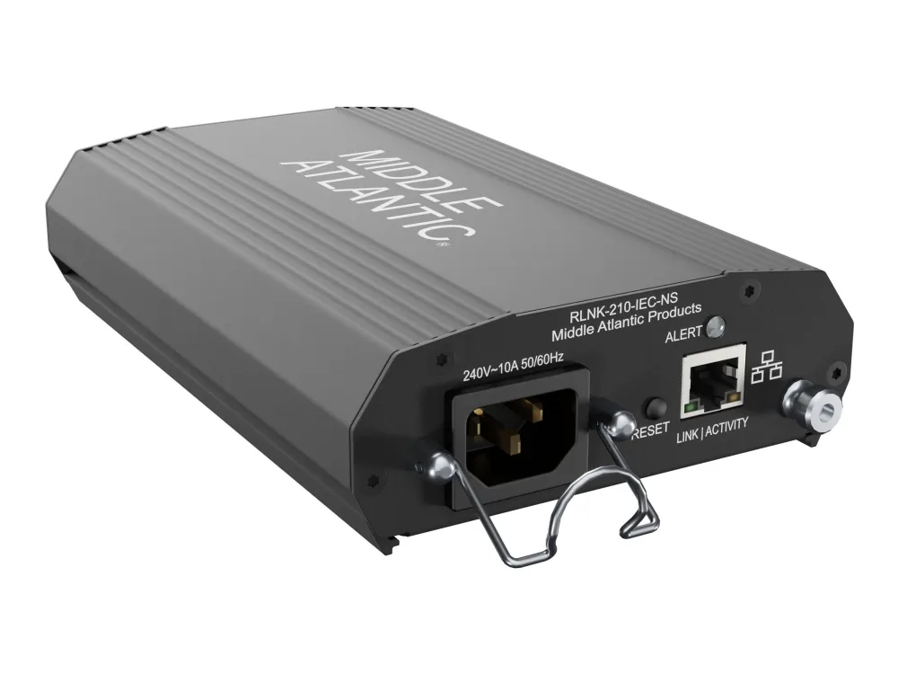 Middle Atlantic Select Series PDU with RackLink - Strømfordelingsenhed - CE-godkendt - AC 100-240 V - Ethernet - input: IEC 60320 C14 - output-stikforbindelser: 2 (power IEC 60320 C13) - 0.6 m ledning - sort