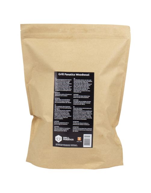 Grill Fanatics Houtwol - Barbecue - 1 kg