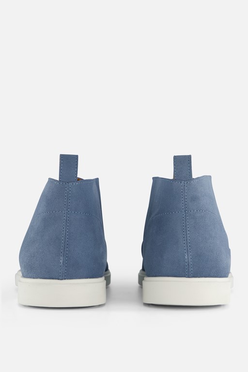 Vertice Instappers blauw Suede