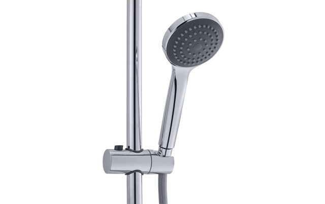 diaqua® Brausegarnitur »Ymir Turn, Verchromt«