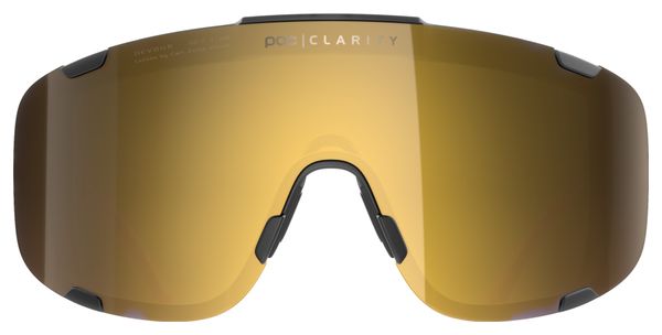 Lunettes Poc Devour Fluorescent Pink Black / Violet Gold Mirror