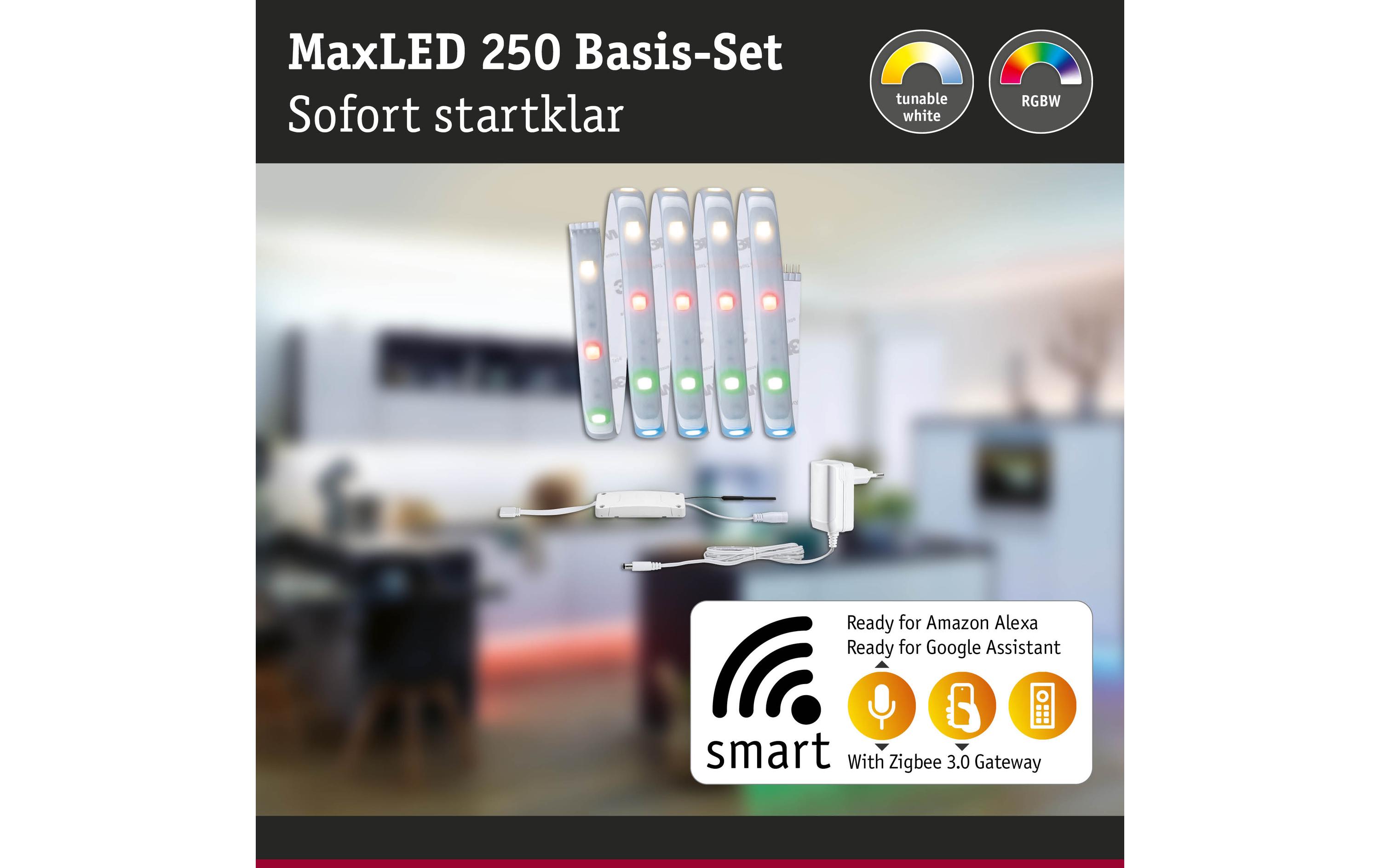 LED Stripe MaxLED 250 Basisset, RGBW, 1.5m, ZigBeeLED Strip Smart Home Zigbee RGBW