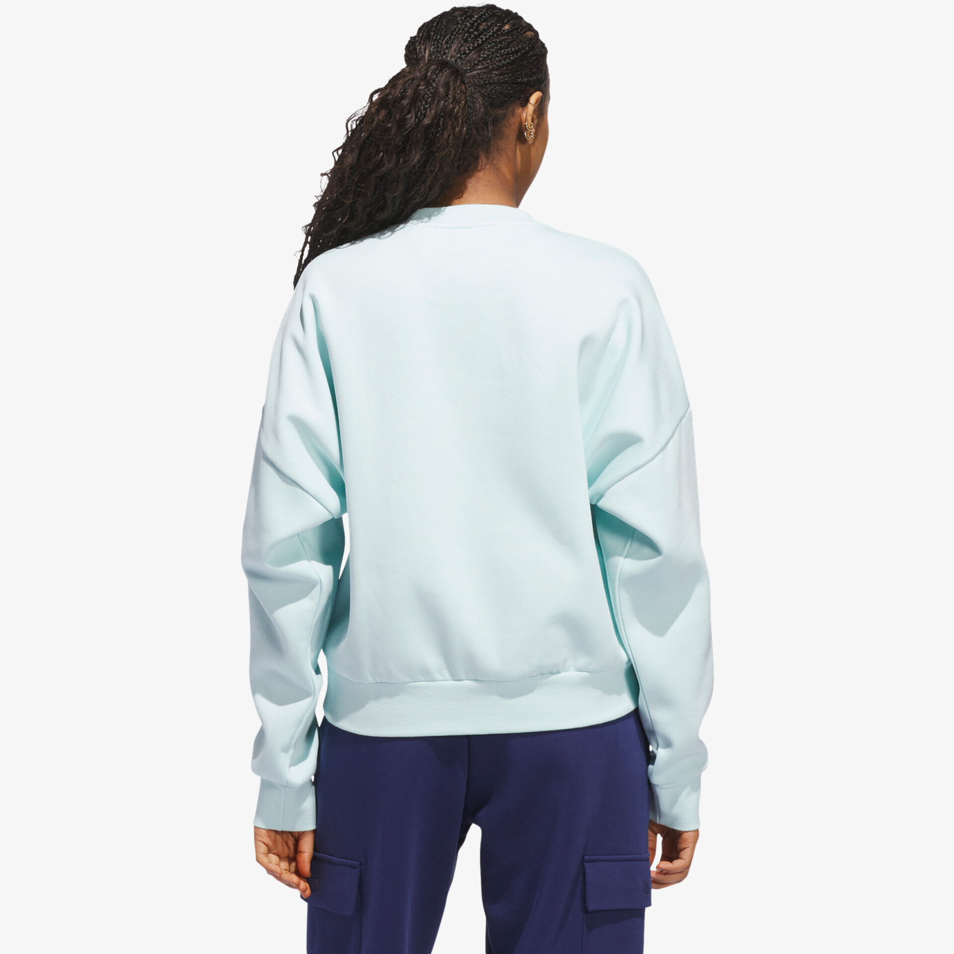 adidas Cozy Holiday Grafik Damen Hoodies & Sweater mint