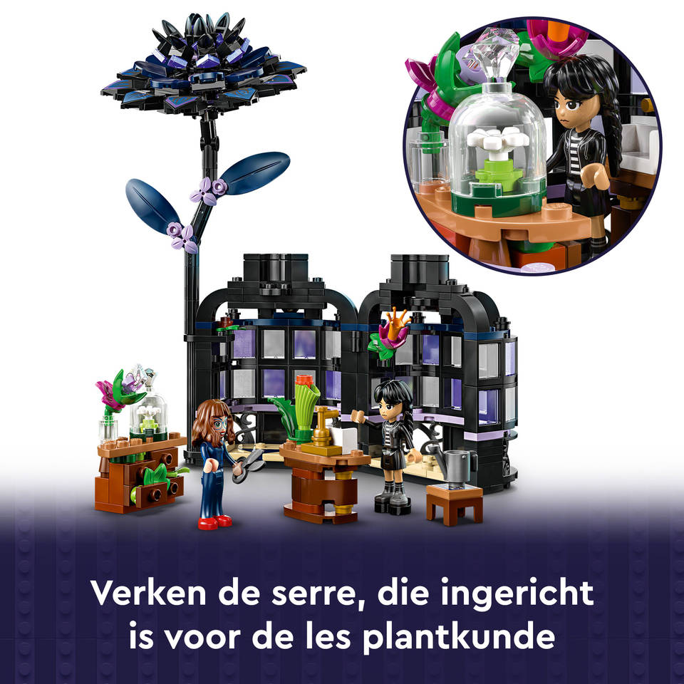LEGO Wednesday zwarte dahlia 76784