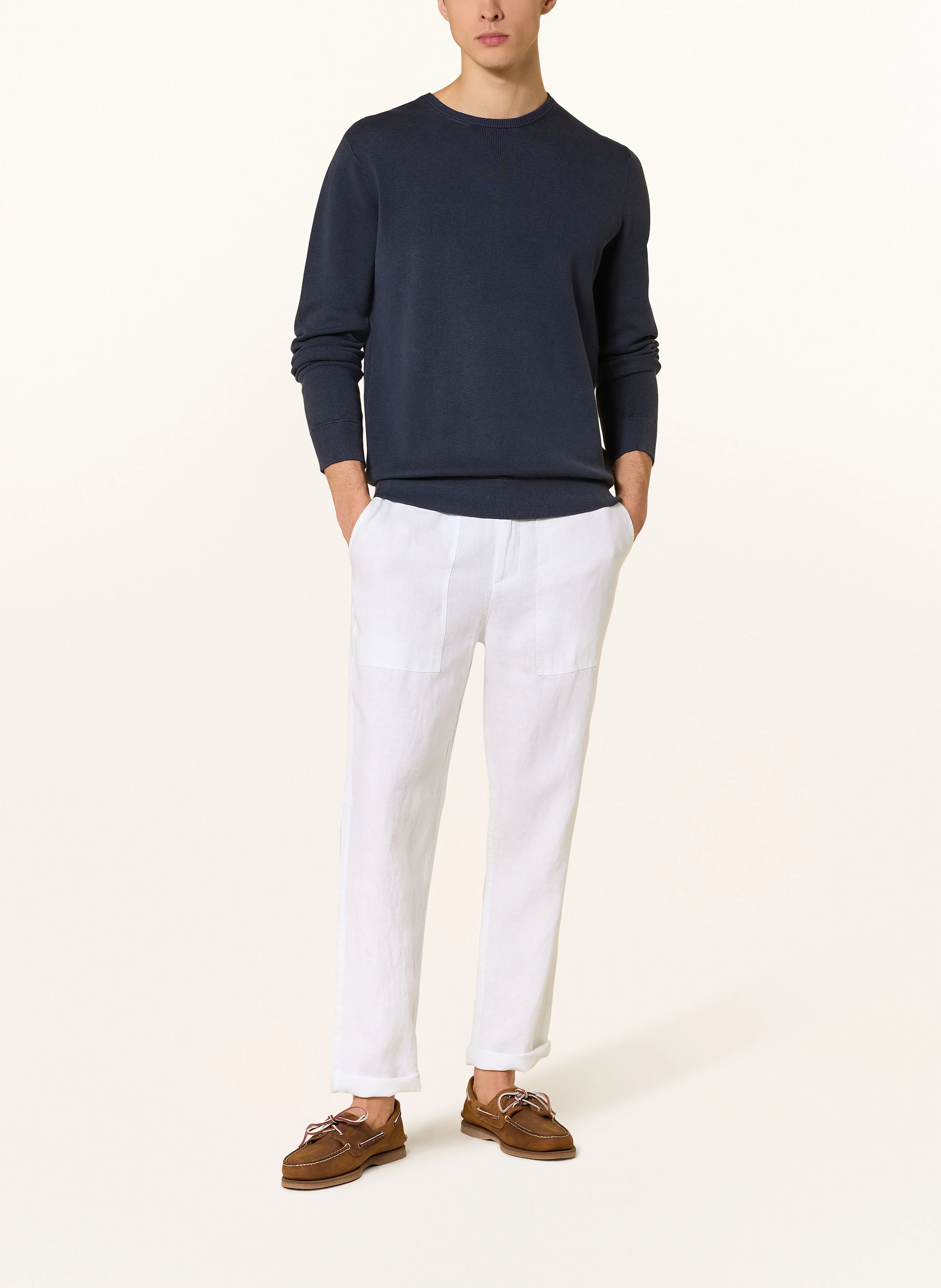 ECOALF Pullover MANZANO mit Leinen