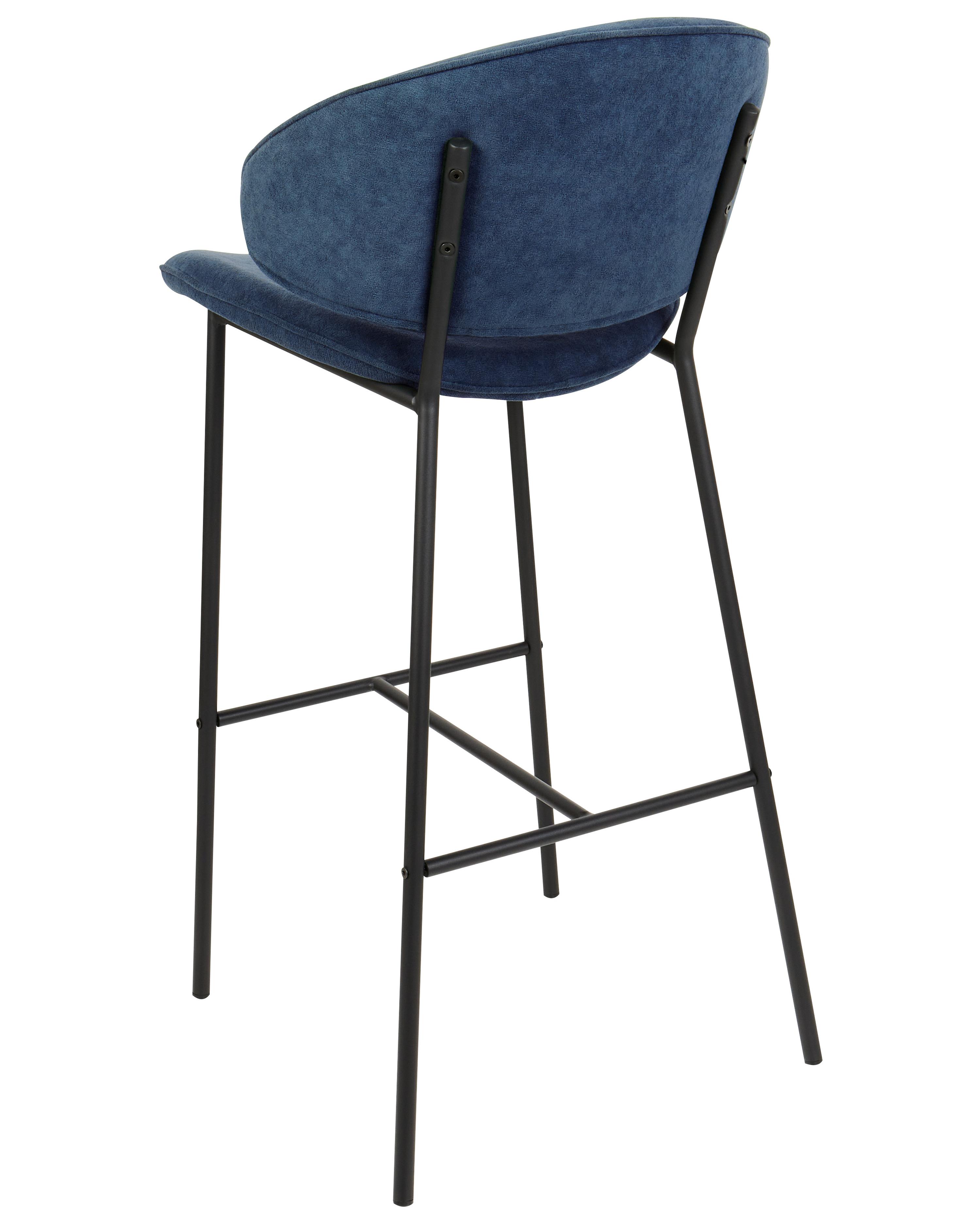 Set van 2 barstoelen KIANA Marineblauw