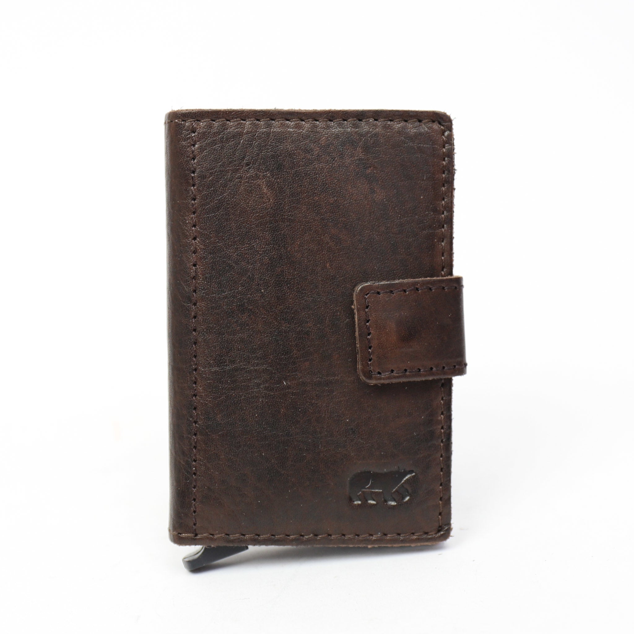 RFID Pasjeshouder 'Pip´ donkerbruin Donkerbruin