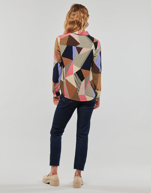 Only - ONLSIMONE LIFE L/S PLISSE SHIRT PTM - Rose