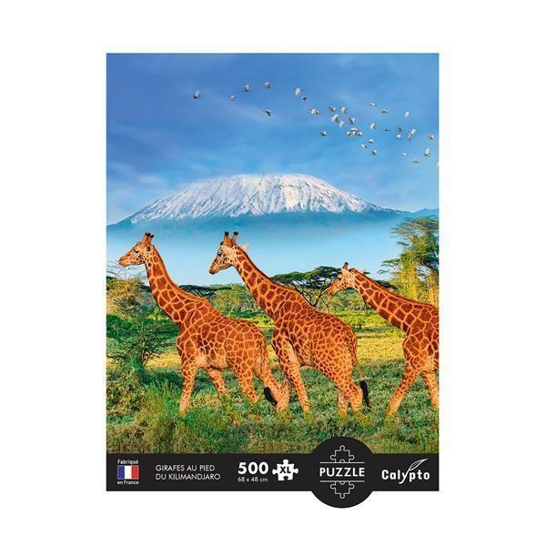 Calypto Giraffen 500 Teile XL Puzzle