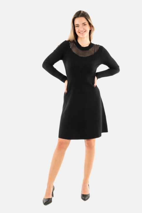 Robe morgan 242-rmandri noir