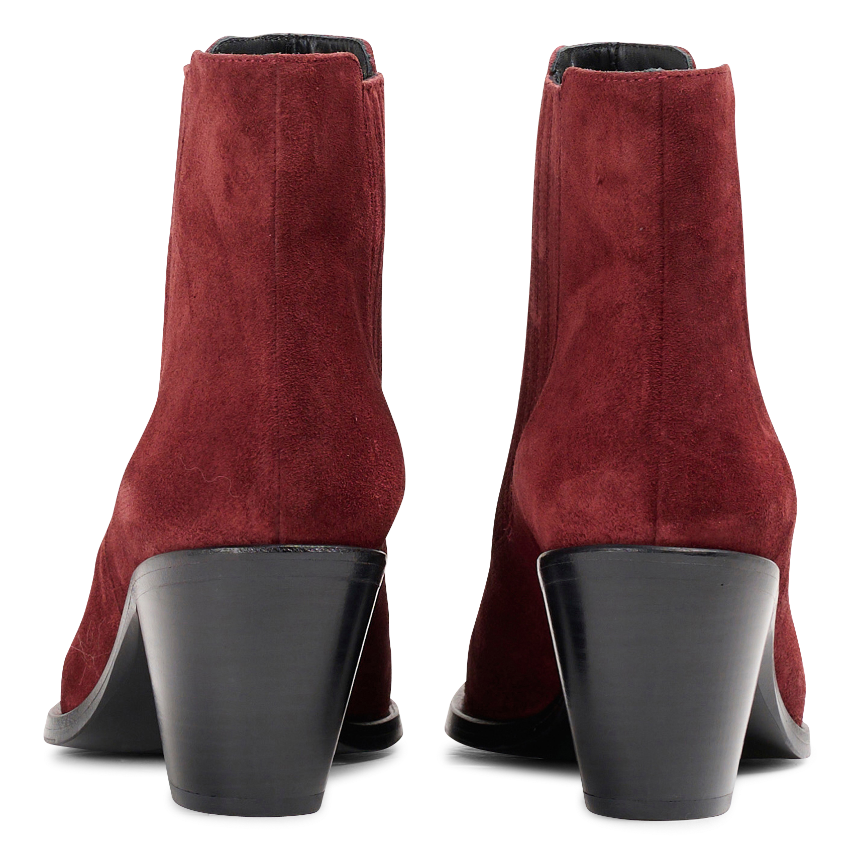JANE 70 - Bottines Chelsea en cuir | Rouge