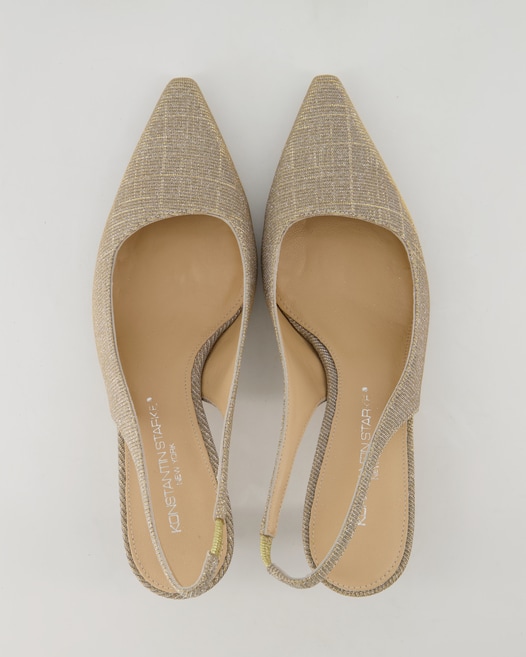 Konstantin Starke EN811 Slingpumps in Gold