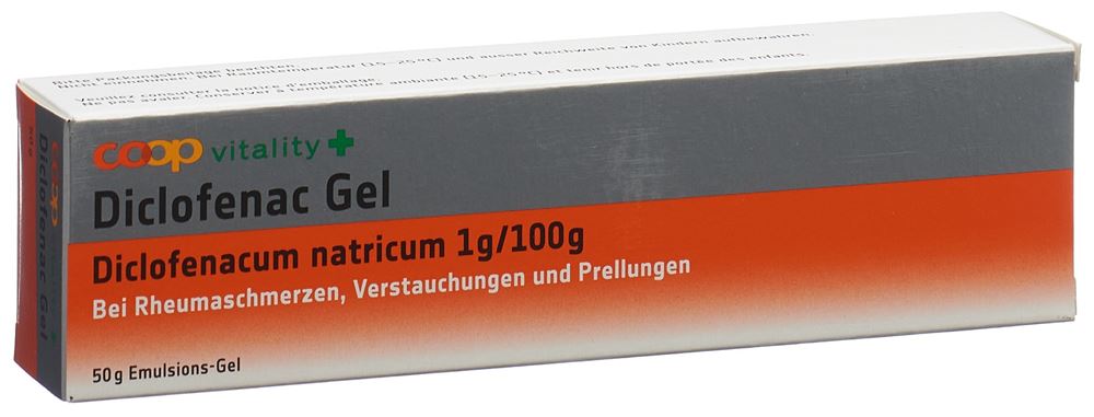 Coop Vitality Diclofenac Gel 10 mg/g Tb 50 g