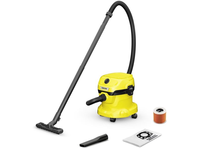 Kärcher Nass-/Trockensauger  WD 2 Plus V-12/4/18/C 1000 W Allessauger mit 12-l-Kunststoffbehälter