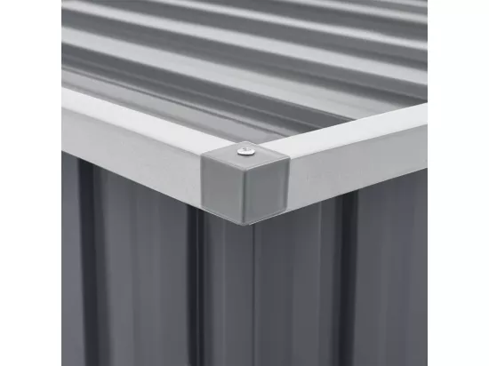 Boîte de rangement de jardin Gris 149x99x93 cm