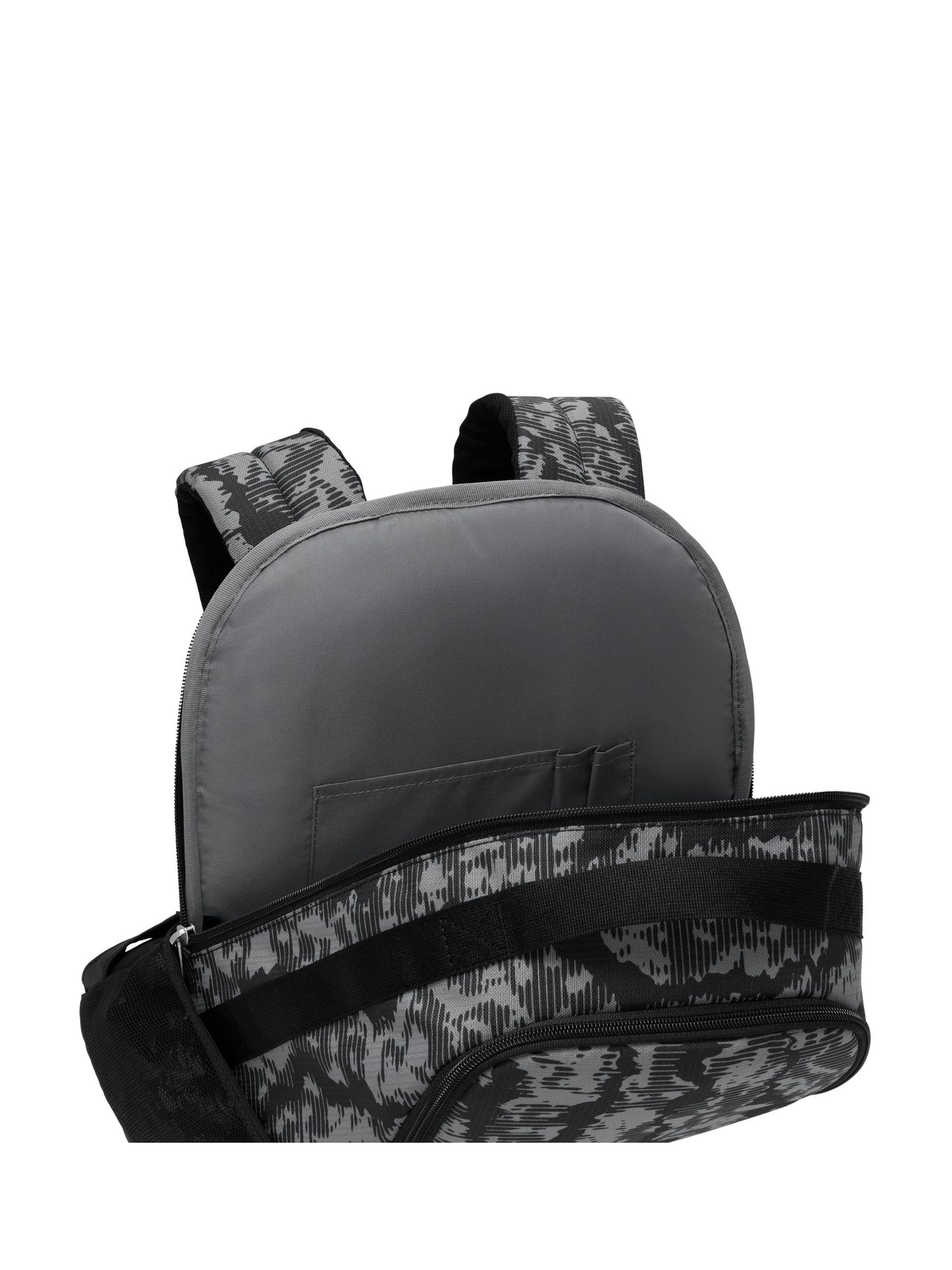 Zwart - Nike Brasilia rugzak met all-over print