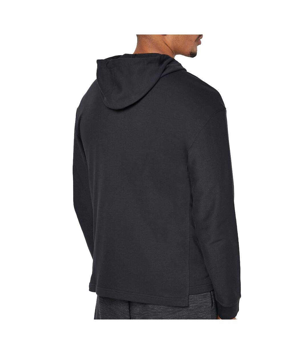 Sweat zippé à capuche noir homme Reebok Twill