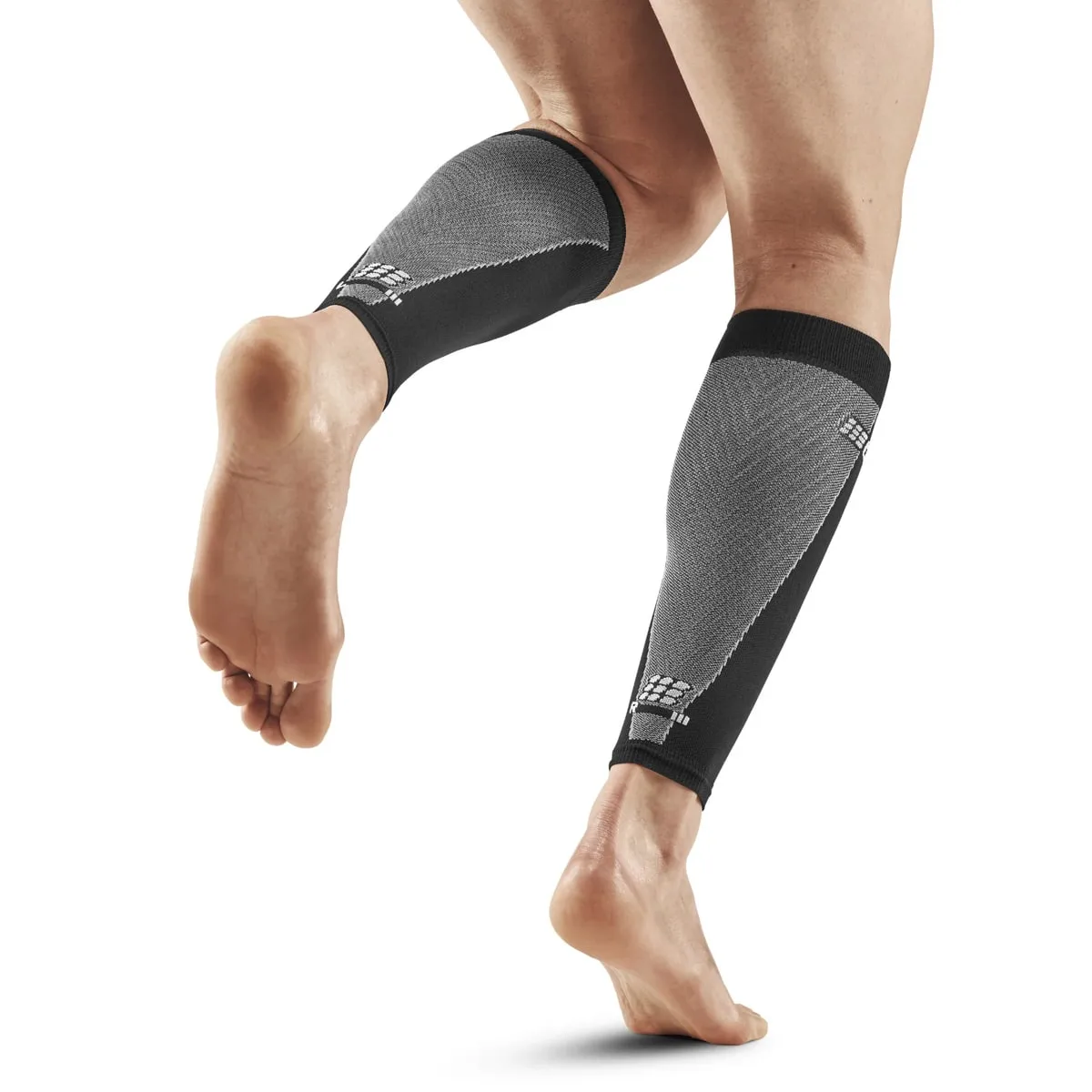 CEP Cep Ultralight Sleeves, Calf, V3, Men Black/Grey