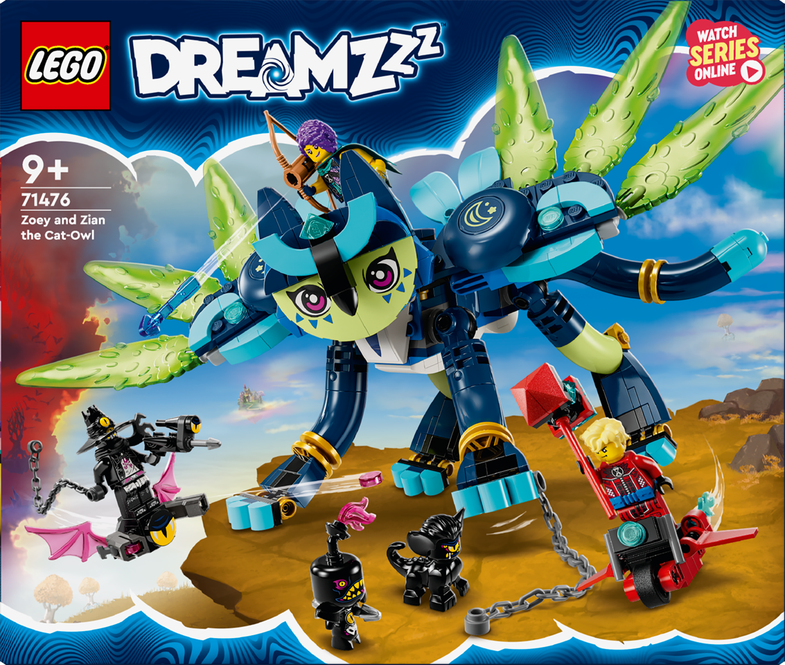 LEGO DREAMZzz - Zoey og katteuglen Zian (71476)