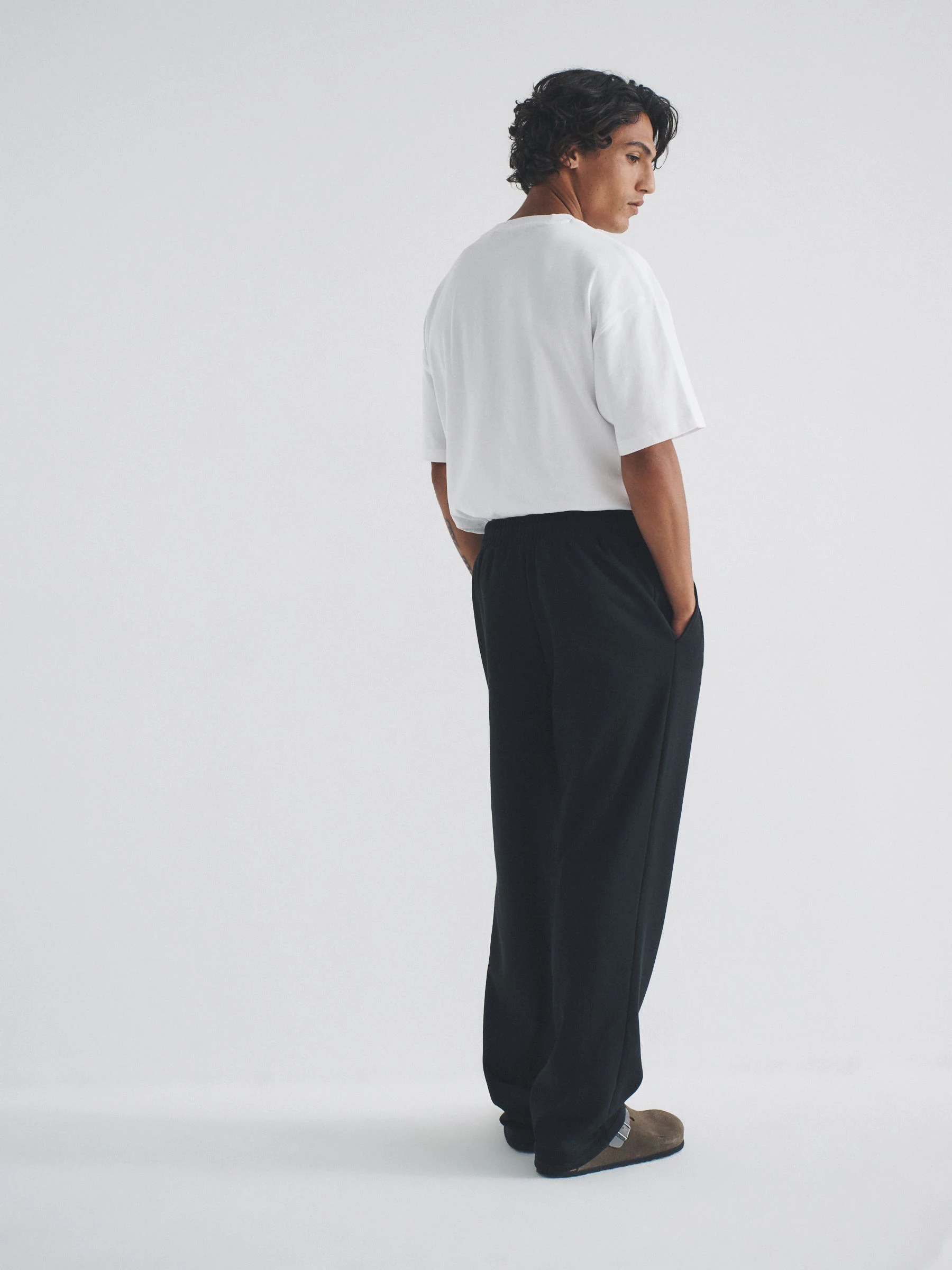 Zwart/grijs - The Set 4 Pack Wide Leg Jogger