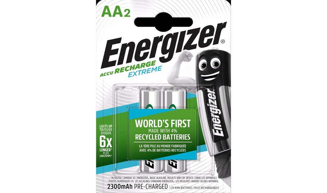 Genoplad AA 2300 mAh 2 pak Energizer