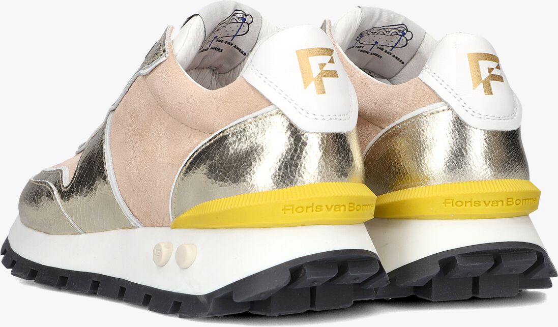 FLORIS VAN BOMMEL gouden floris van bommel lage sneakers sfw-10115