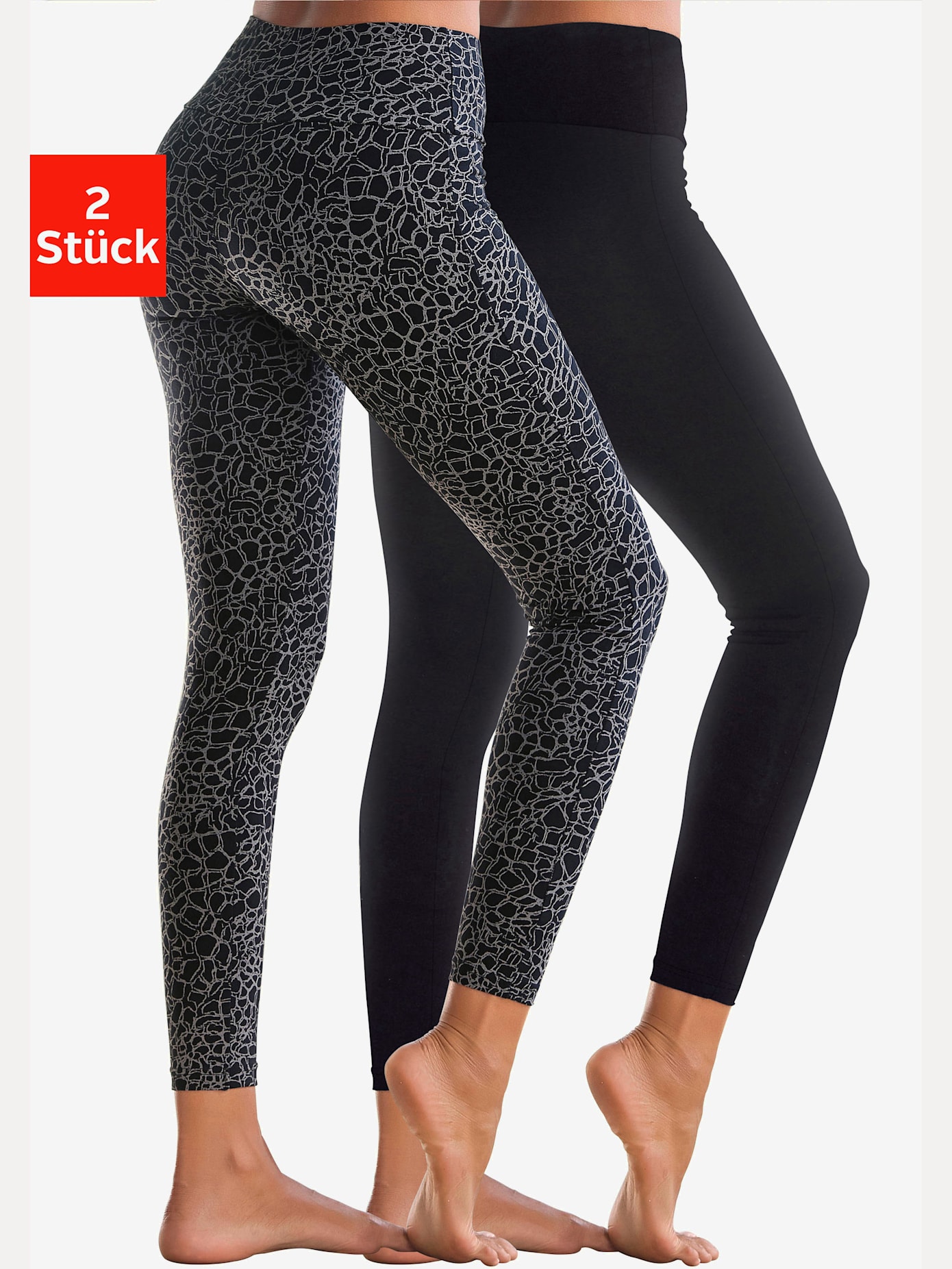 Lot de 2 leggings