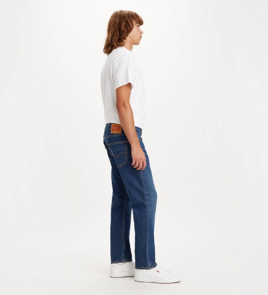 Calça jeans Levi's Slim Fit 502 azul escuro