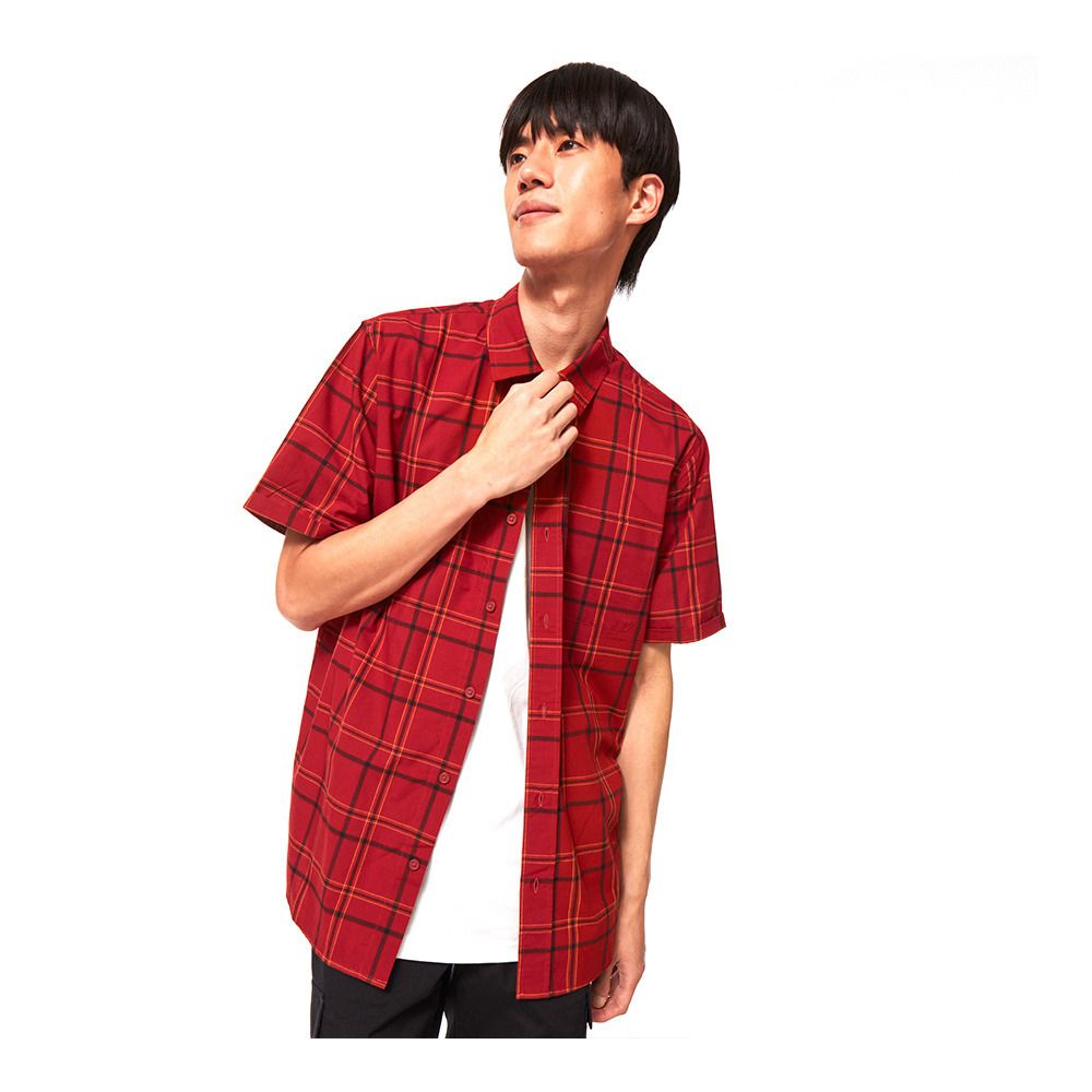 Oakley PACIFIC - Chemise Homme iron red check