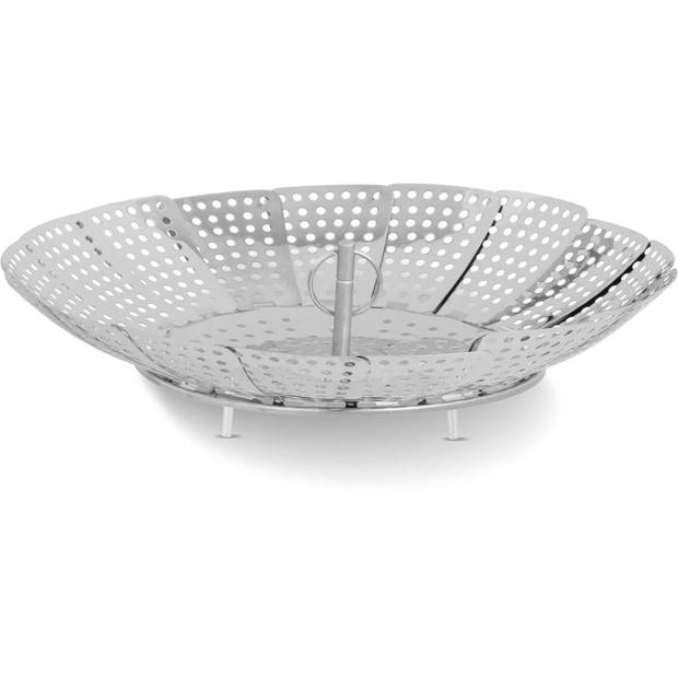 Blokker stoommandje Ø14-23 cm - RVS