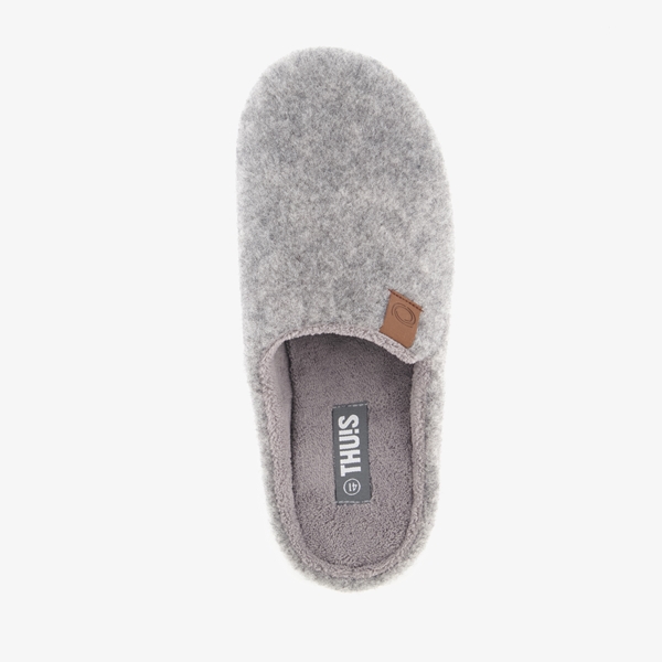 Thu!s heren pantoffels grijs