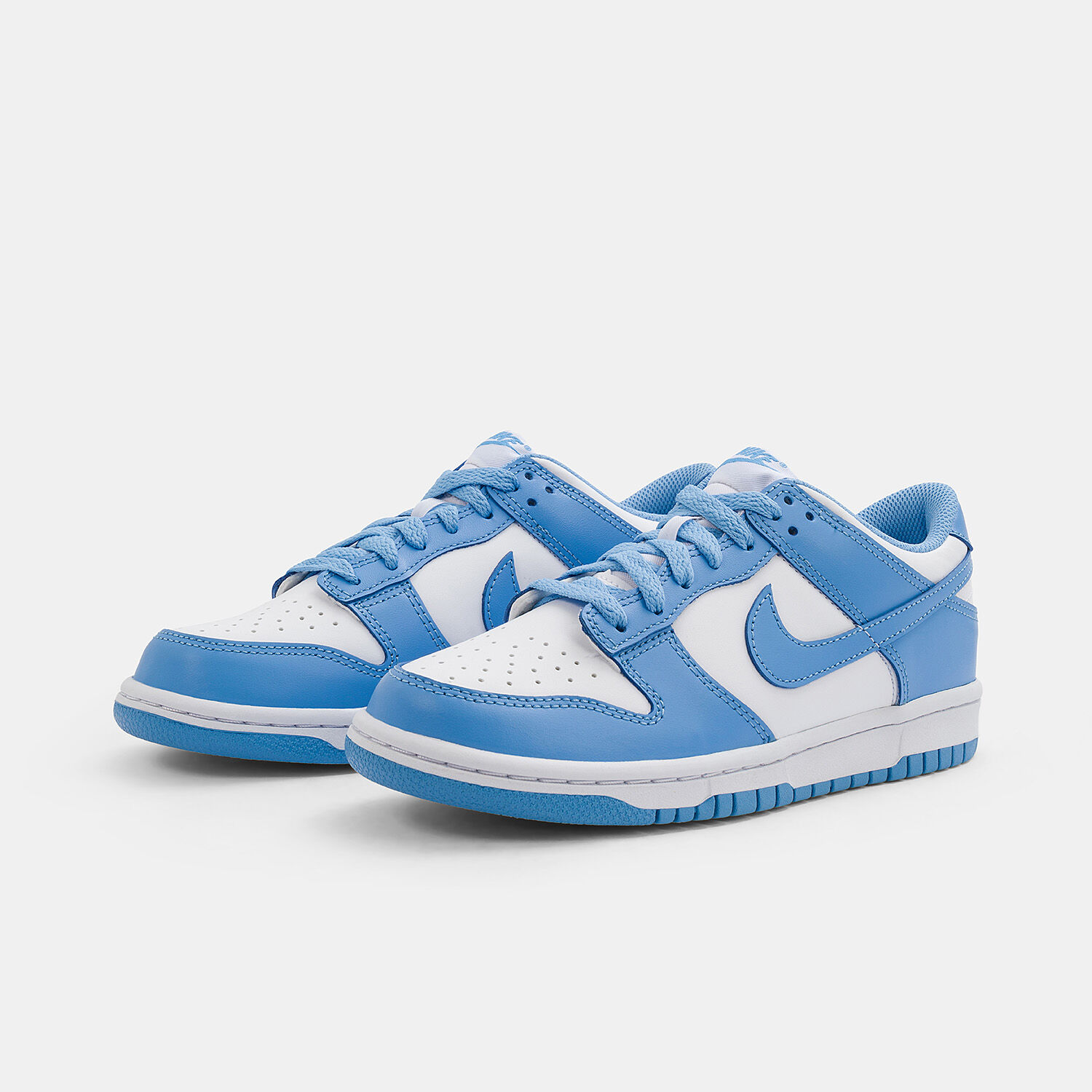 Nike Dunk Low UNC (GS)-WHITE