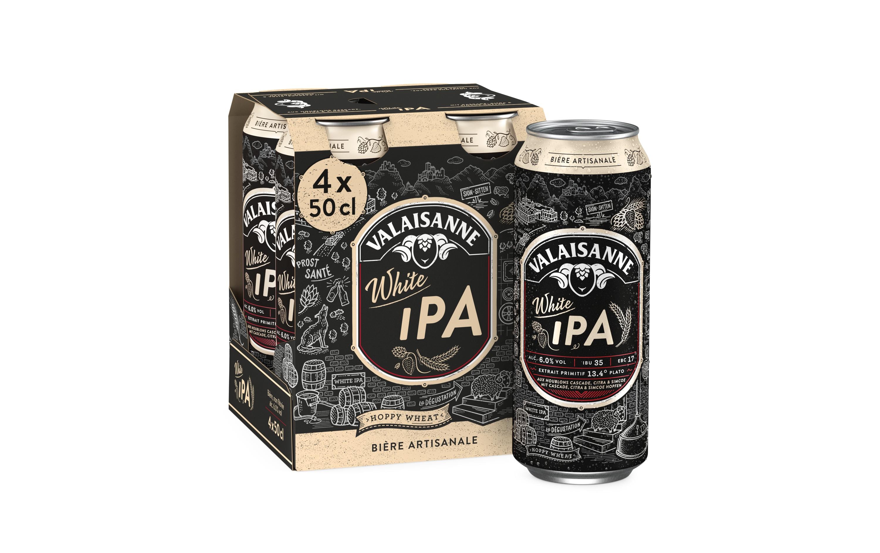 Bier White IPA 4 x 0.5 lWeisses India Pale Ale