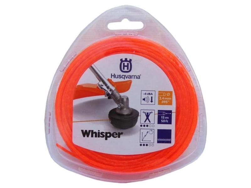 Husqvarna Ersatzfaden Whisper 2.4 mm / 15 m Länge: 15 m