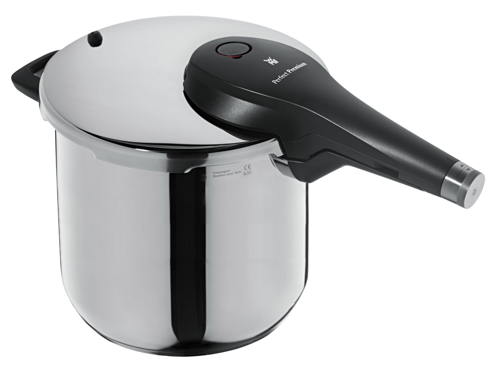 WMF Schnellkochtopf PERFECT PREMIUM 6500 ml Edelstahl silberfarbig