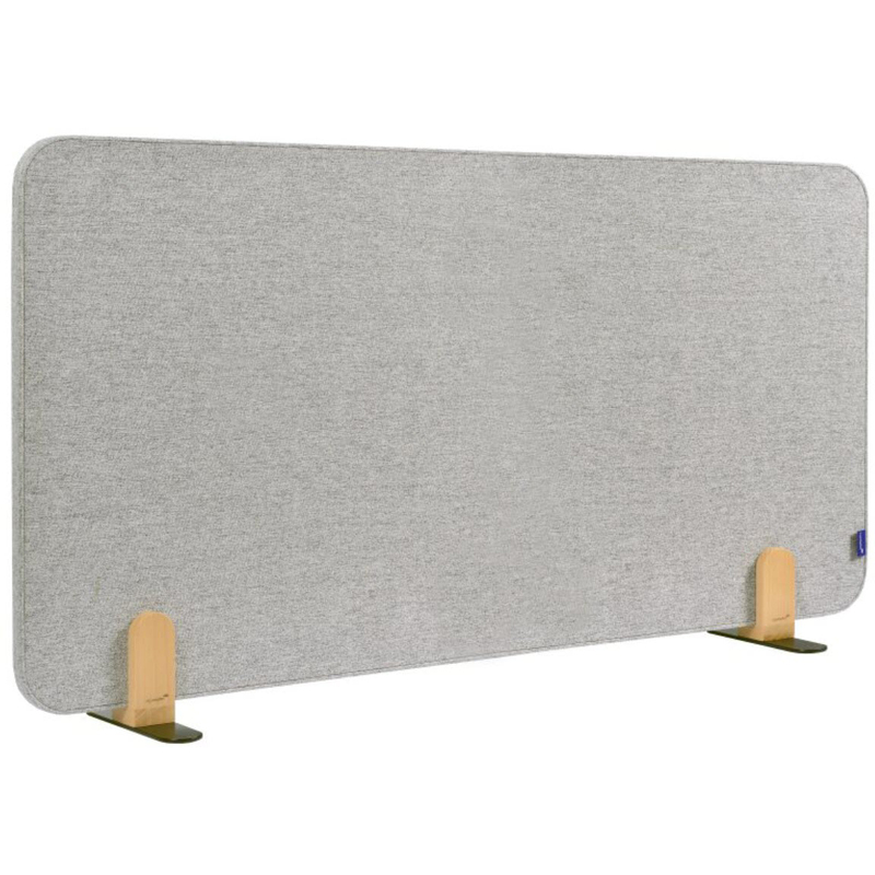 Legamaster Tischtrennwand, 120 x 60 cm, grau