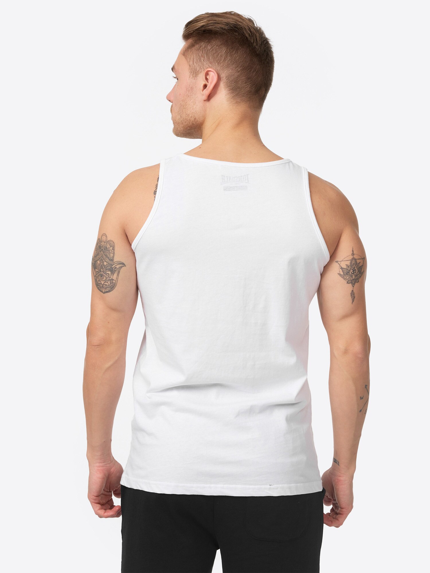 Lonsdale Herren Singlet schmale Passform Doppelpack BIGGIN