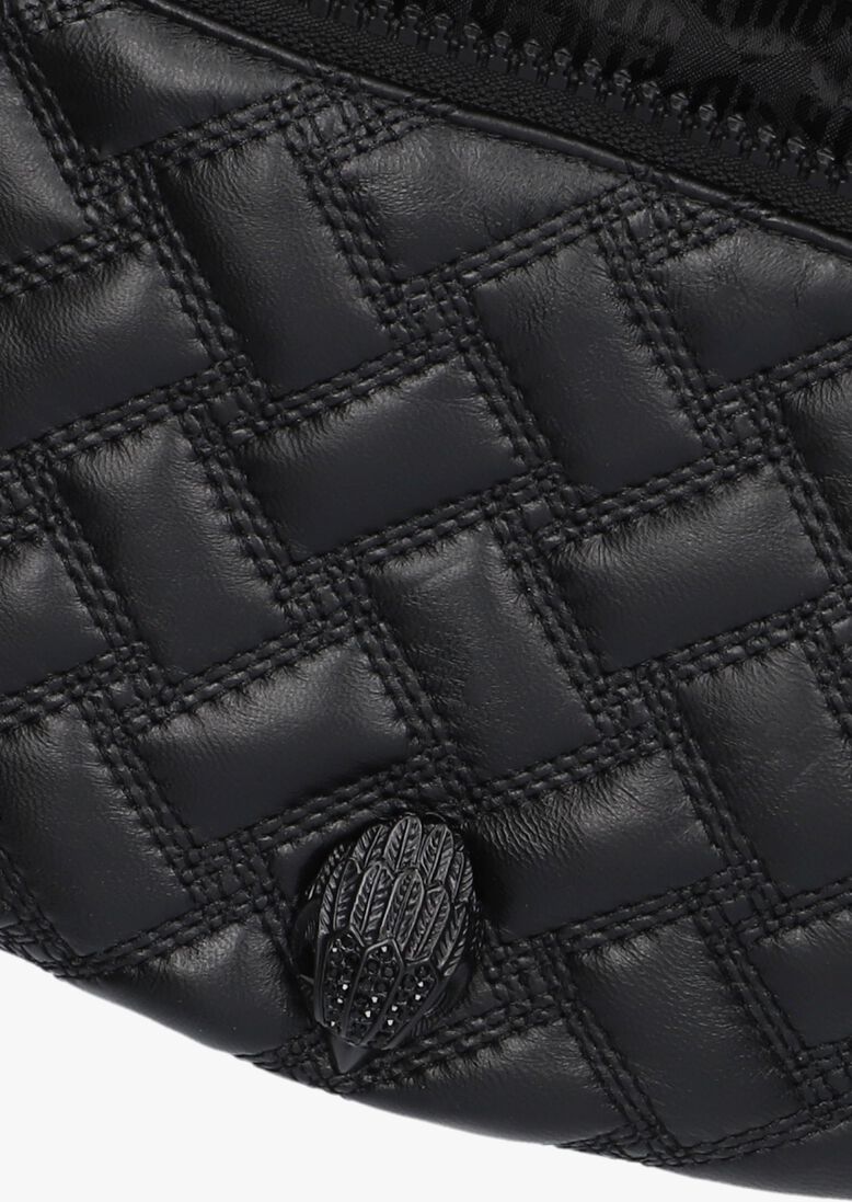 KURT GEIGER LONDON zwarte kurt geiger london schoudertas kensington drench beltbag