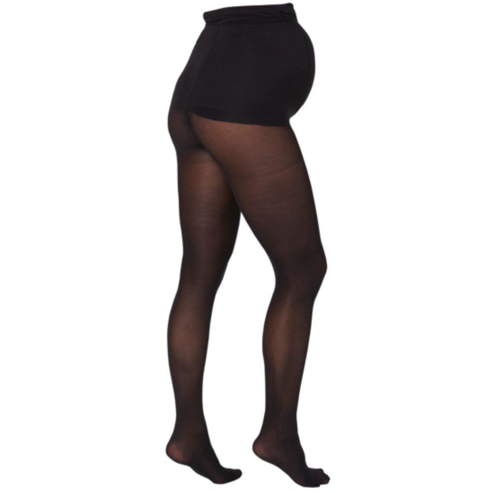 Køb Mama;licious Black Sabine Tights 50Den 2-pack Noos
