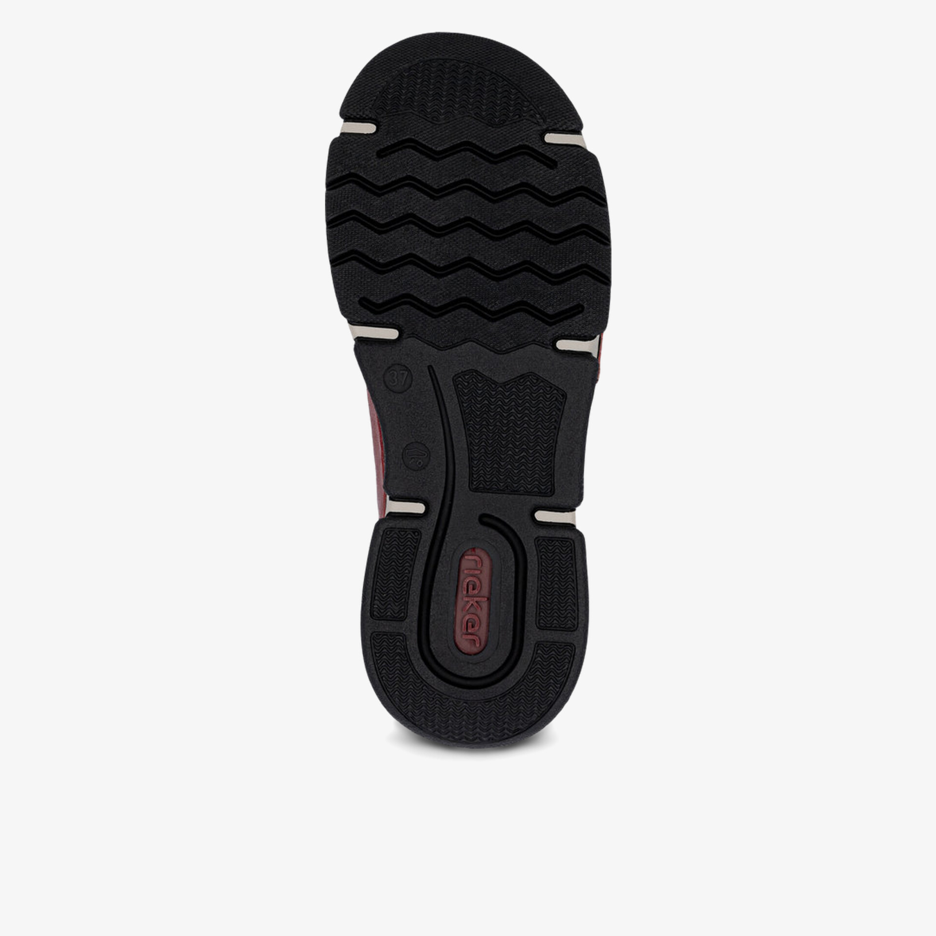 rieker Damen Halbschuhe rot