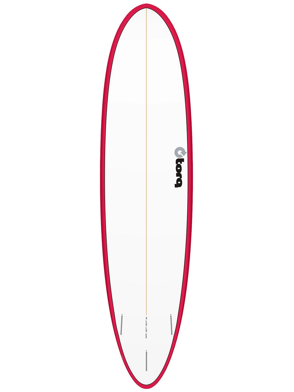Torq Epoxy Tet Funboard Redrail 7'6 Surfboard red