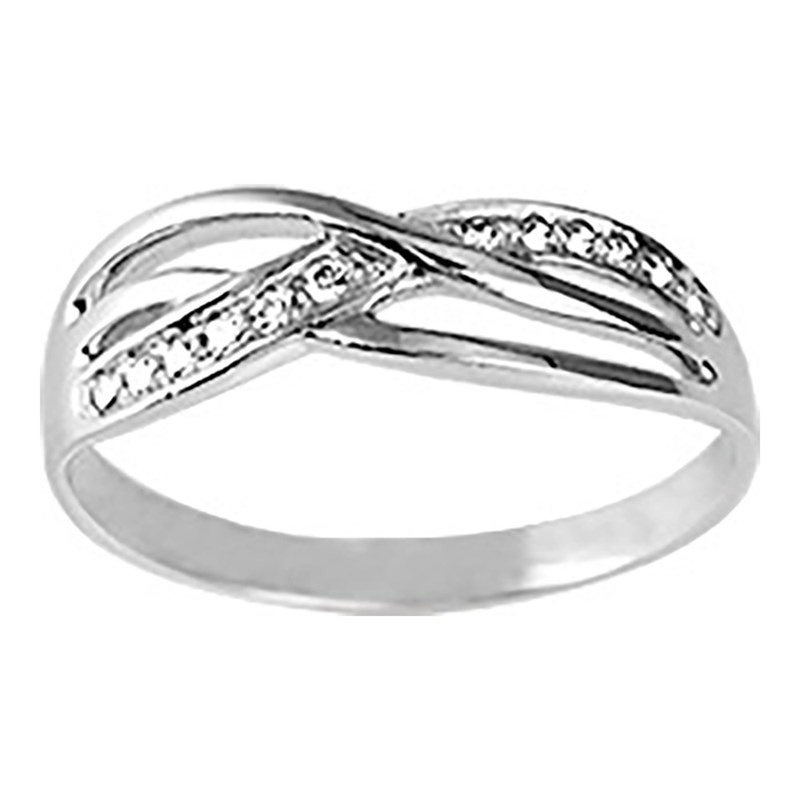 Bague femme - Oxyde de zirconium - Argent 925